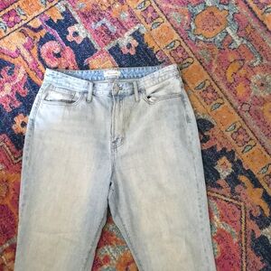 Madewell curvy perfect denim light wash!
